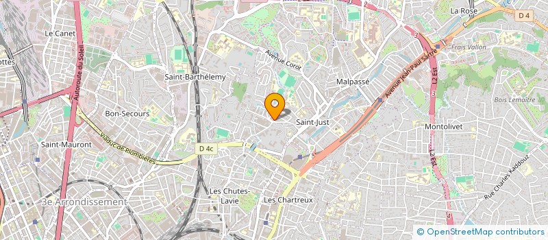 localisation de l'entreprise AGA à MARSEILLE