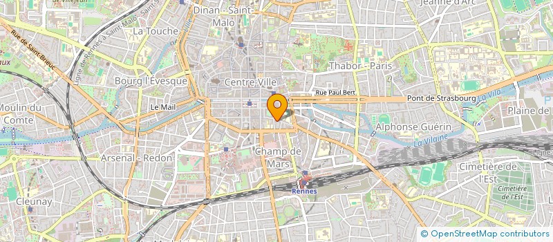 localisation de l'entreprise AGA ASS GESTION AGREE CHIRURG  RENNES