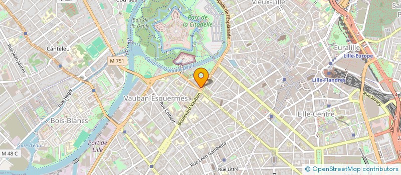 localisation de l'entreprise AGA INVEST à LILLE
