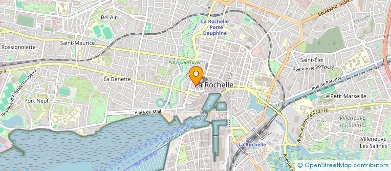 localisation de l'entreprise AGA KINES 17 à LA ROCHELLE