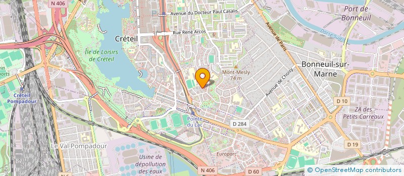 localisation de l'entreprise AGA SERVICES à CRETEIL
