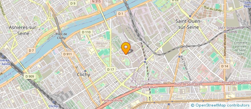 localisation de l'entreprise AGABK INVEST à CLICHY