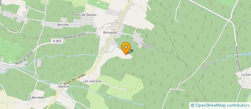 localisation de l'entreprise AGACAP  LEOGEATS