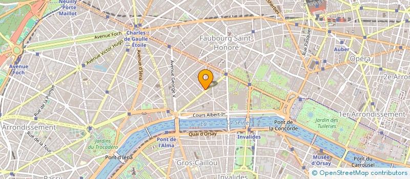 localisation de l'entreprise AGACHE à PARIS