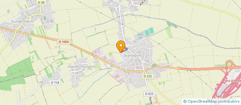 localisation de l'entreprise AGACHOUN  ITTENHEIM