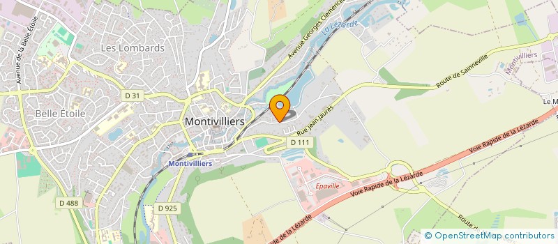 localisation de l'entreprise AGAD à MONTIVILLIERS