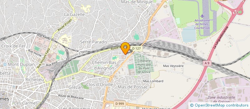 localisation de l'entreprise AGAD SERVICE  NIMES