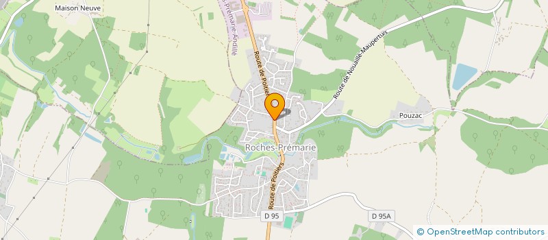 localisation de l'entreprise AGADANSE  NOUAILLE-MAUPERTUIS