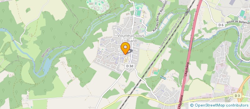 localisation de l'entreprise AGADAU  VOUNEUIL-SOUS-BIARD