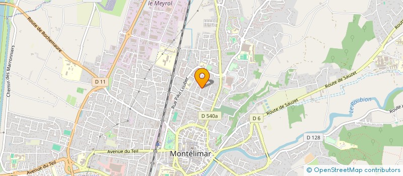 localisation de l'entreprise AGADELRI à MONTELIMAR
