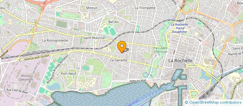 localisation de l'entreprise AGADES SCI  LA ROCHELLE