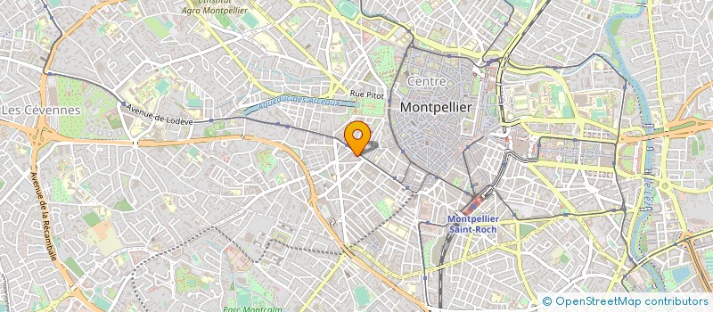 localisation de l'entreprise AGADIR II à MONTPELLIER