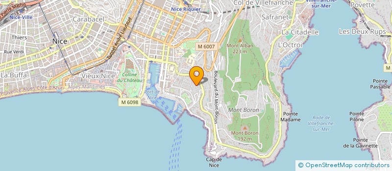 localisation de l'entreprise AGAEA IMMO  NICE