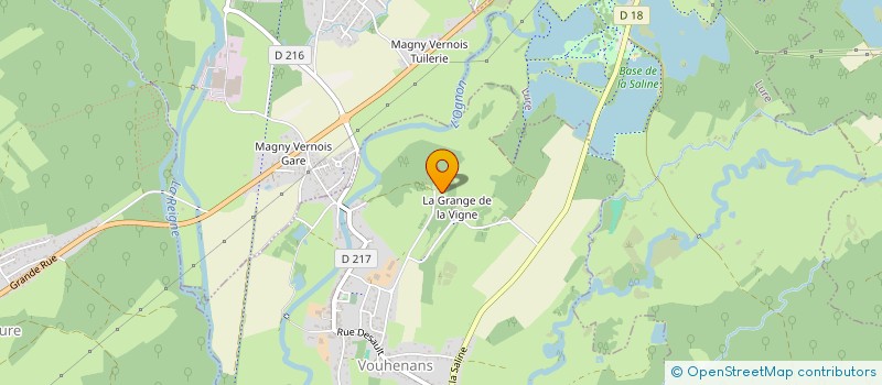 localisation de l'entreprise AGAEVE  RIGNOVELLE