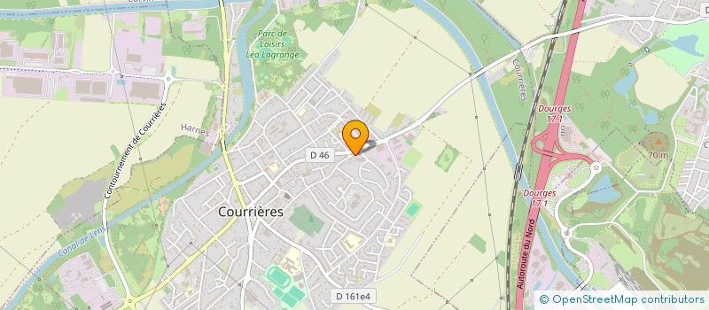 localisation de l'entreprise AGAG  COURRIERES