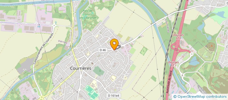 localisation de l'entreprise AGAG  COURRIERES