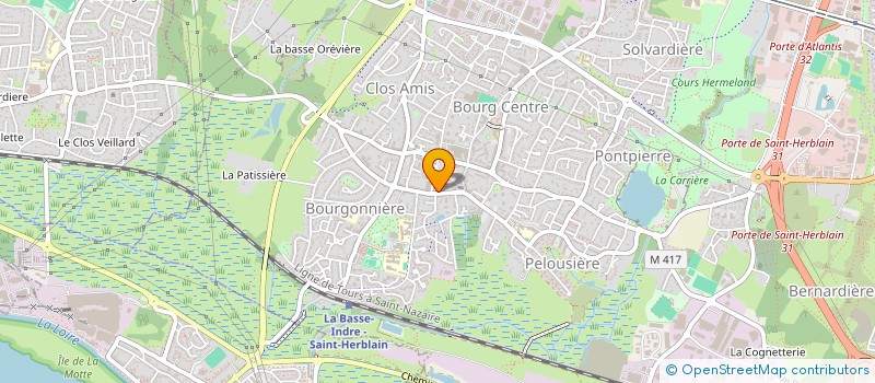 localisation de l'entreprise AGAHB'S  SAINT-HERBLAIN