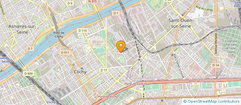 localisation de l'entreprise AGAKING EXPLOITATION à CLICHY