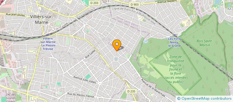 localisation de l'entreprise AGAKODENT à LE PLESSIS-TREVISE