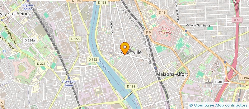 localisation de l'entreprise AGAL à ALFORTVILLE