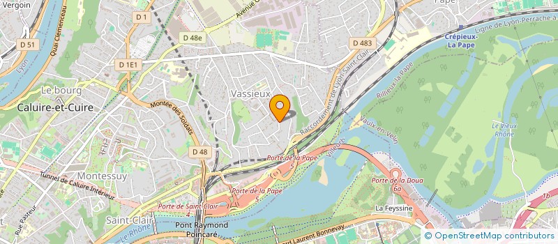 localisation de l'entreprise AGAL  CALUIRE-ET-CUIRE