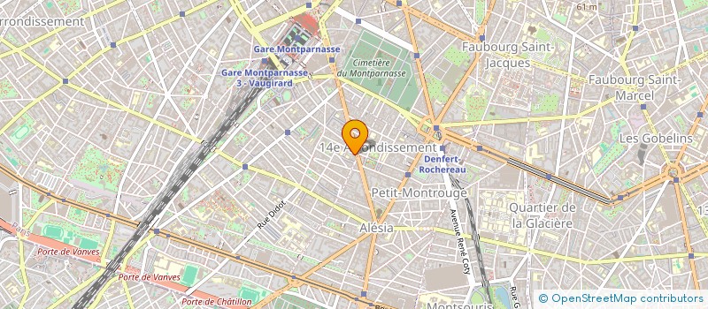 localisation de l'entreprise AGALMA  PARIS