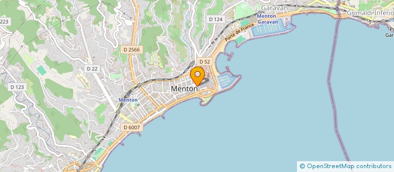 localisation de l'entreprise AGAM'S à MENTON
