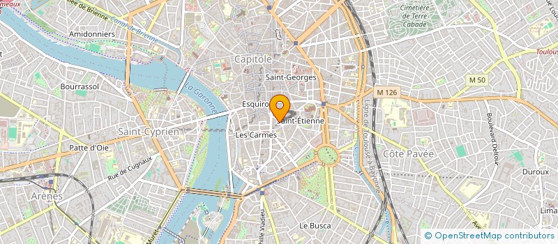 localisation de l'entreprise AGAMA à TOULOUSE