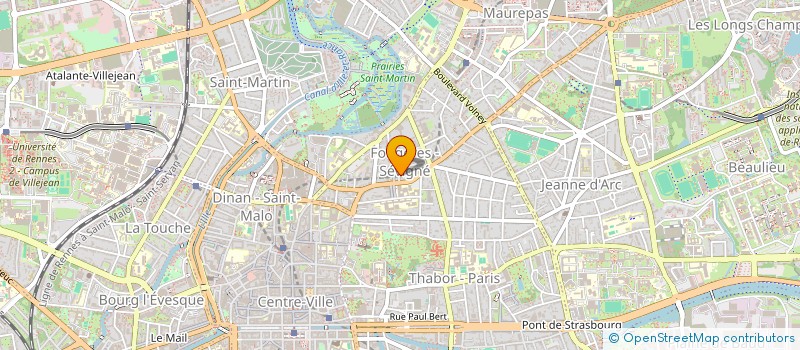 localisation de l'entreprise AGAMAN  RENNES
