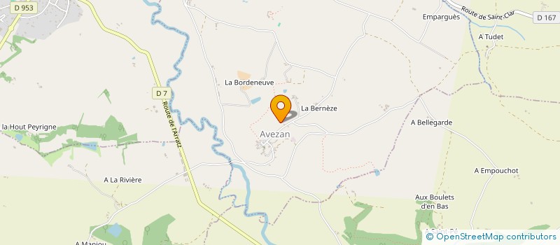 localisation de l'entreprise AGAMAS CONSULTING à ESTRAMIAC
