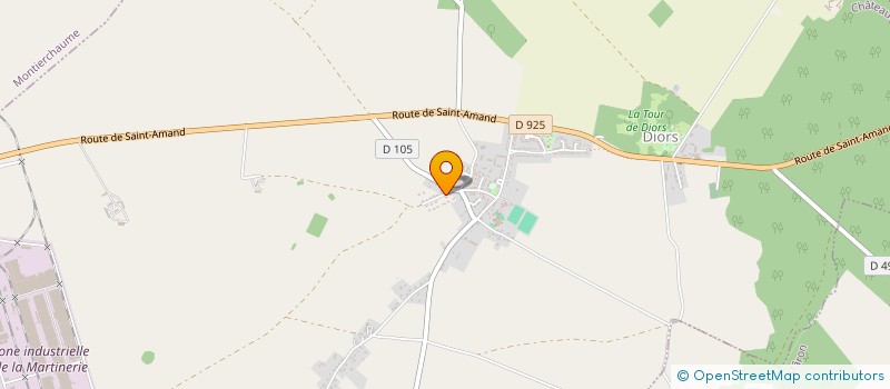 localisation de l'entreprise AGAMAX TRADE à MONTIERCHAUME