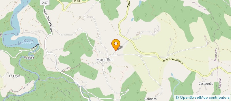 localisation de l'entreprise AGAME MACONNERIE à REALMONT