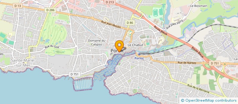 localisation de l'entreprise AGAMEMNON  PORNIC