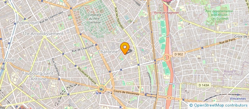 localisation de l'entreprise AGAMFAHY  PARIS