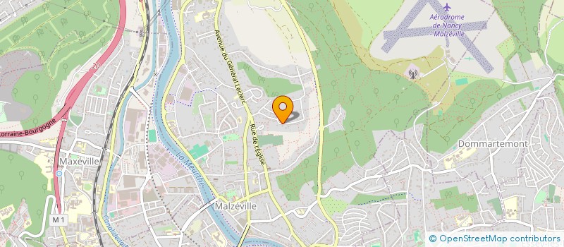 localisation de l'entreprise AGAMO  MALZEVILLE