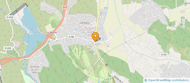 localisation de l'entreprise AGANETTO ARCHITECTE  CABRIES