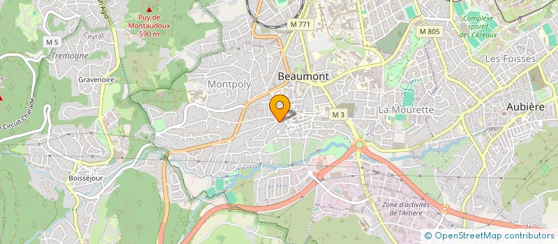 localisation de l'entreprise AGANMAN à BEAUMONT