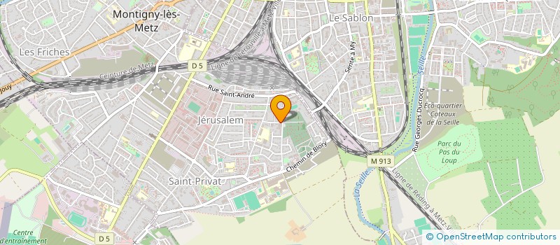 localisation de l'entreprise AGAORE à MONTIGNY-LES-METZ