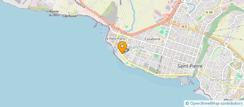localisation de l'entreprise AGAP à SAINT-PIERRE