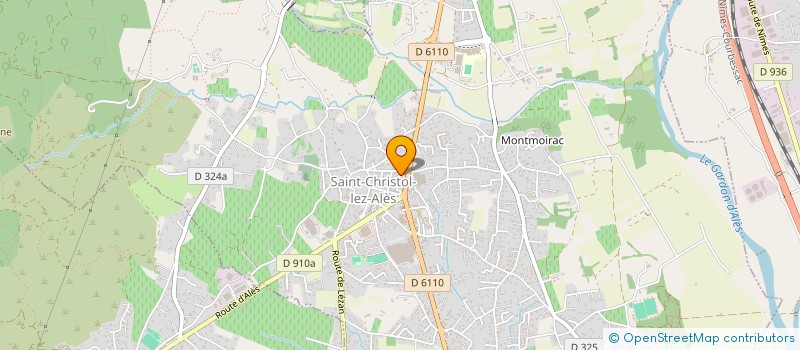 localisation de l'entreprise AGAP à SAINT-CHRISTOL-LES-ALES