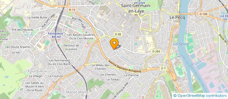 localisation de l'entreprise AGAP  SAINT-GERMAIN-EN-LAYE