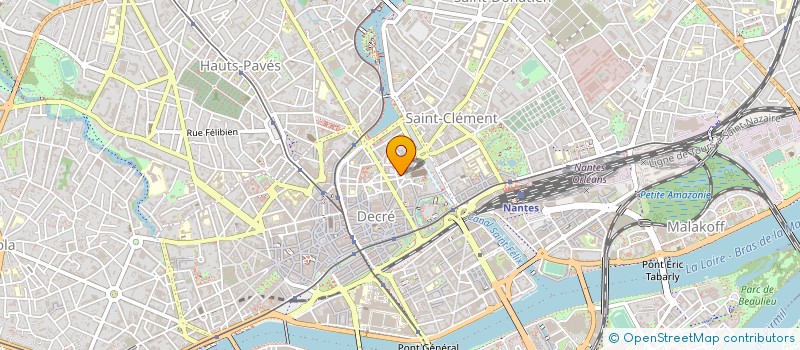 localisation de l'entreprise AGAPA à NANTES