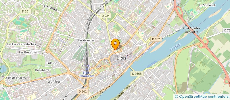 localisation de l'entreprise AGAPA  BLOIS