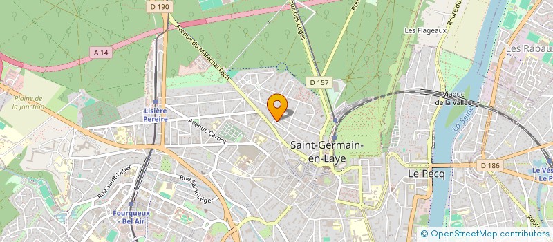 localisation de l'entreprise AGAPANTHE CAPITAL à SAINT-GERMAIN-EN-LAYE