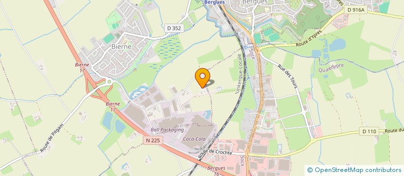 localisation de l'entreprise AGAPANTHE ET CO  BIERNE