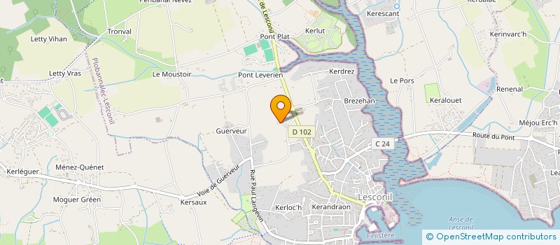 localisation de l'entreprise AGAPANTHE IMMO  PLOBANNALEC-LESCONIL