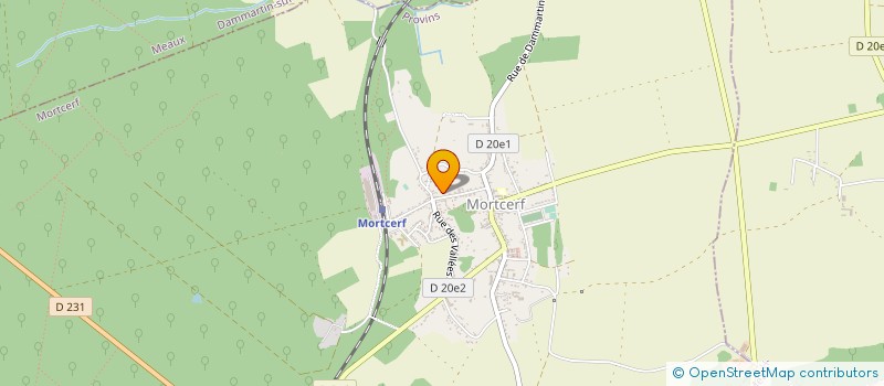 localisation de l'entreprise AGAPANTHES PAYSAGES  MORTCERF