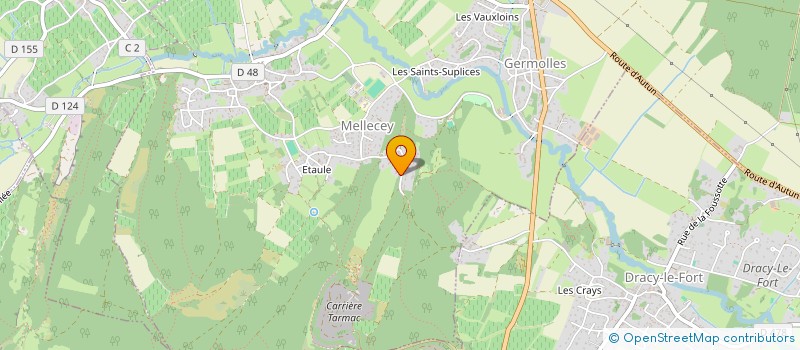 localisation de l'entreprise AGAPAO  MELLECEY