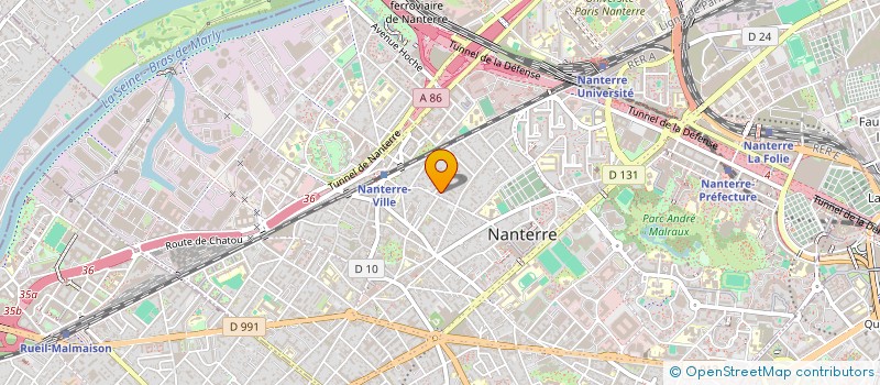 localisation de l'entreprise AGAPASI  NANTERRE