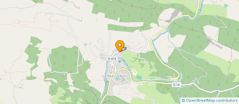 localisation de l'entreprise AGAPE à LE MAS D'AZIL